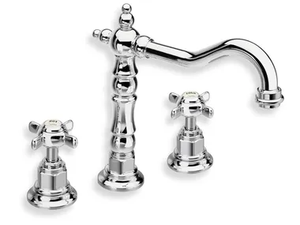 LONDRA CRILD207 - 3 hole washbasin mixer with individual rosettes _ CRISTINA Rubinetterie